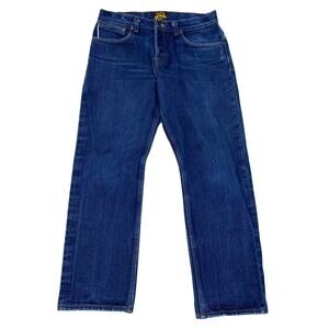 Brave Star Slim Straight Cone Selvedge Jeans Men's 32x29 Made in USA Americana